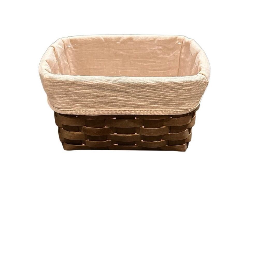 Longaberger Large Recipe Basket with Liner and Protector